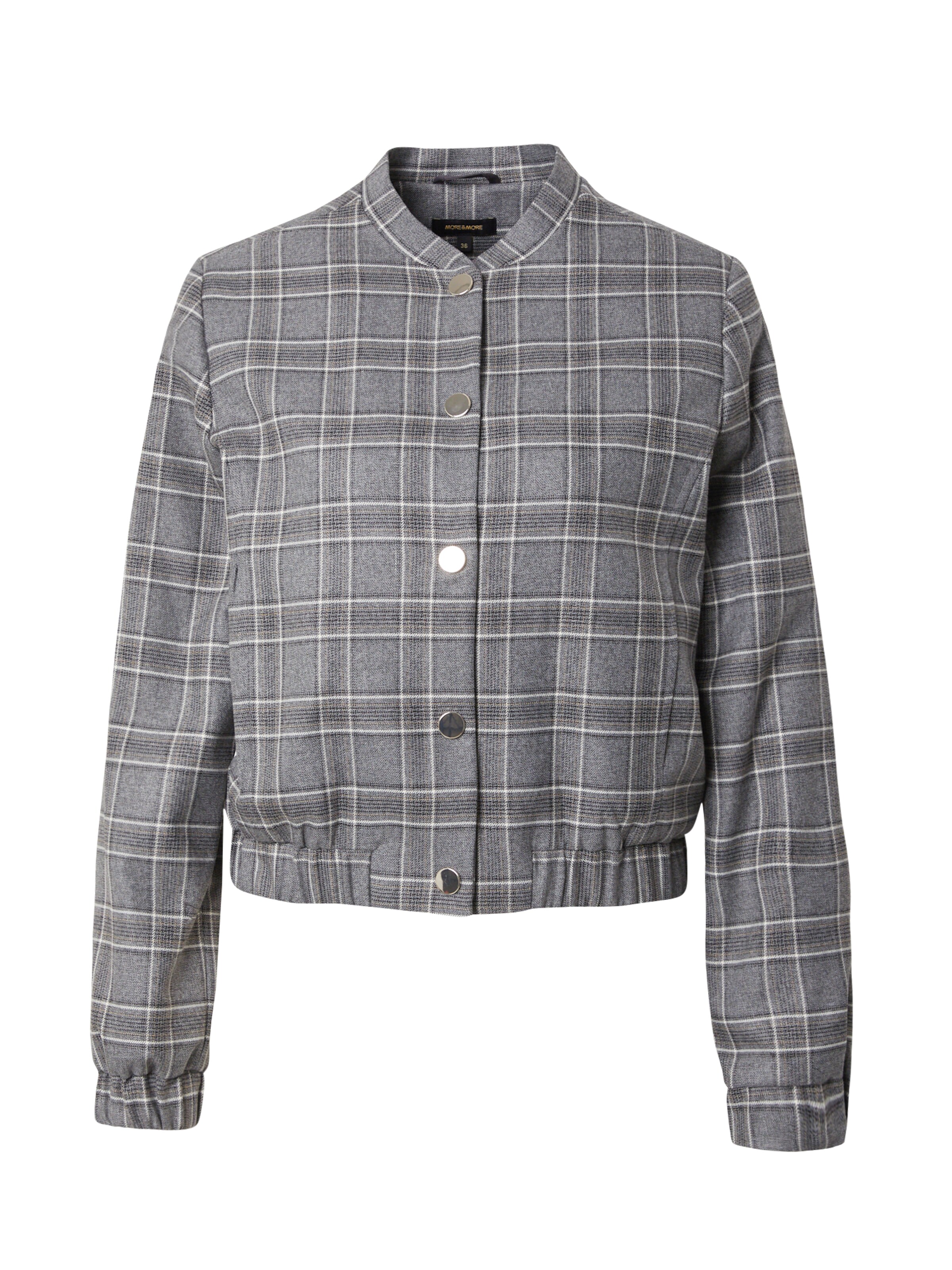 MORE & MORE Övergångsjacka i grå: framsida