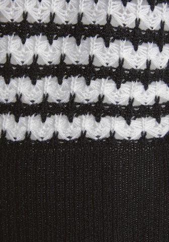 LASCANA Sweter w kolorze czarny