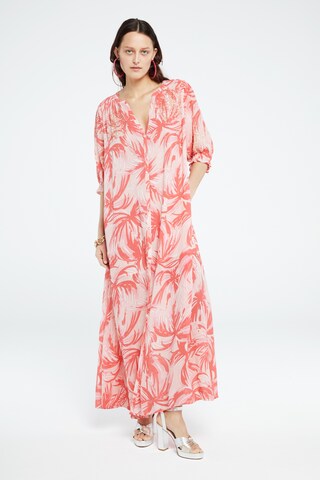 Fabienne Chapot Shirt Dress 'Sardinia' in Pink