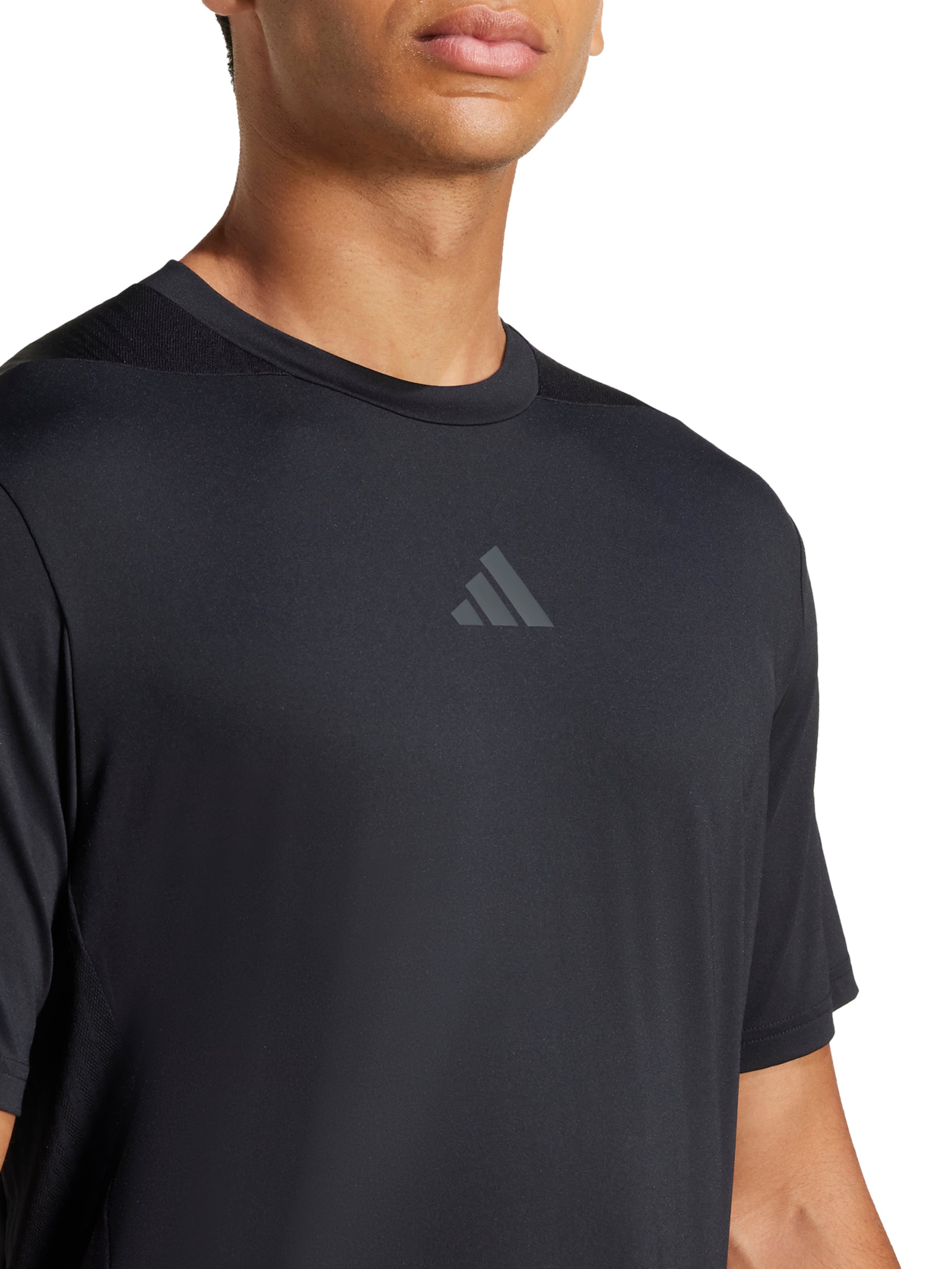 ADIDAS PERFORMANCE Funkční tričko 'D4T INT.' – černá