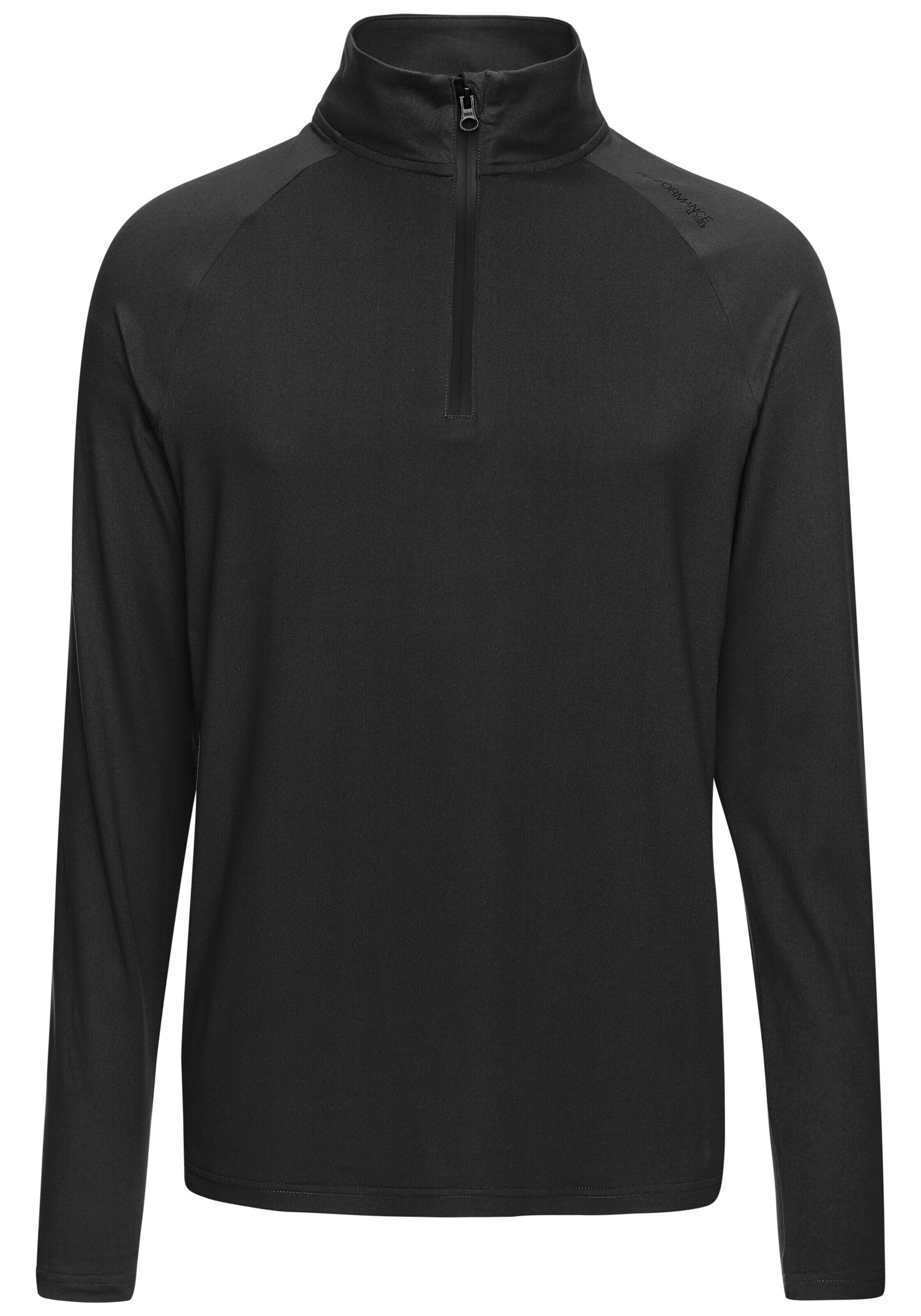 Authentic Le Jogger Performance shirt in Black: front