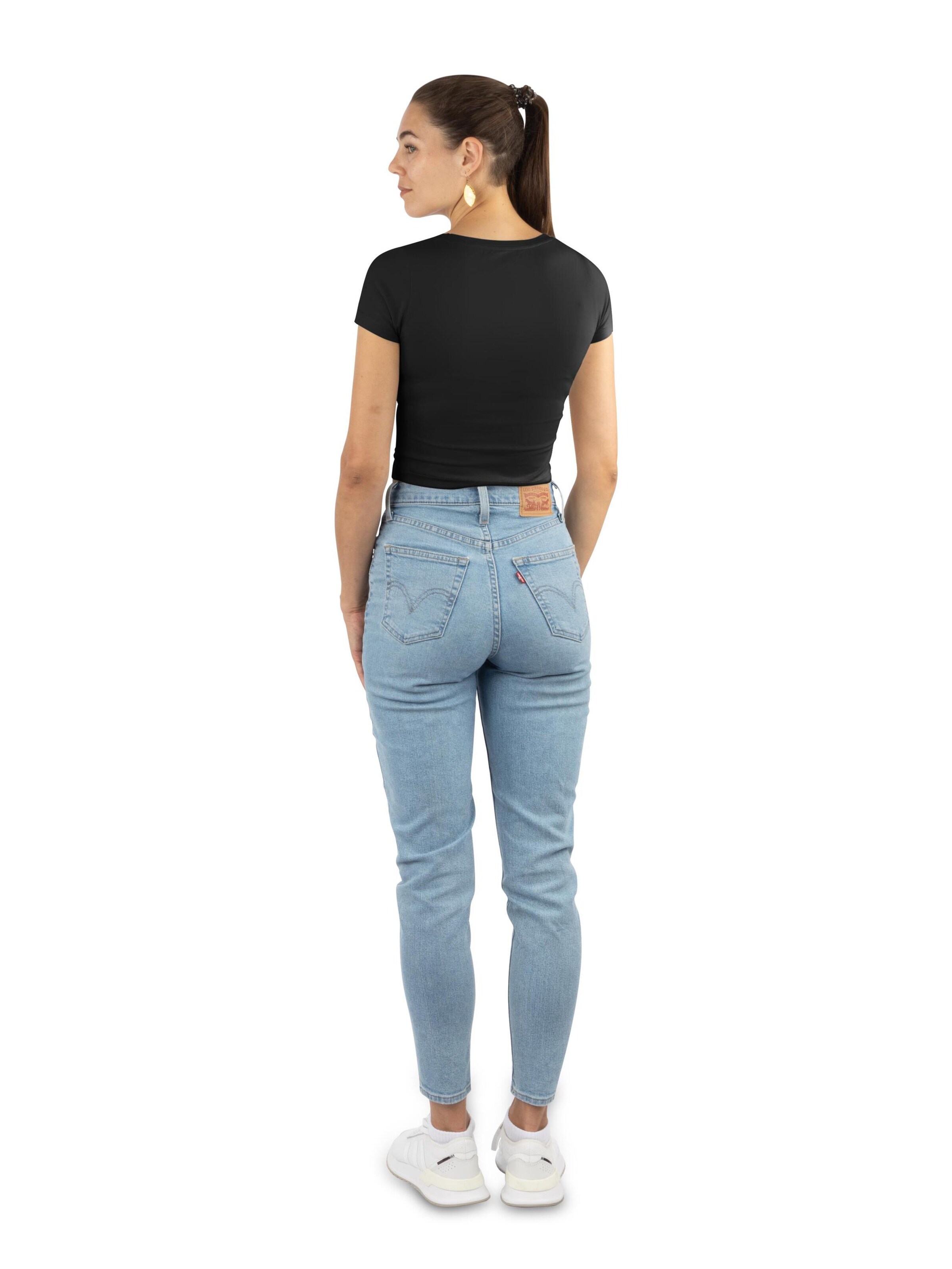 Janice Shirt 'Nantes' in Zwart