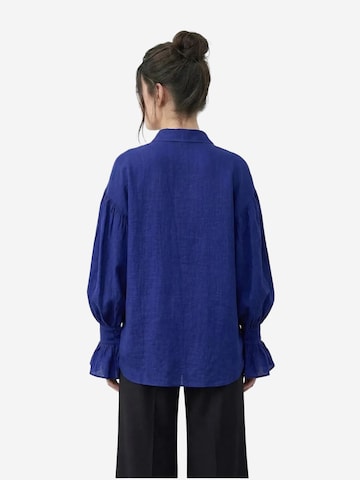 Bianco Lucci Blouse in Blauw