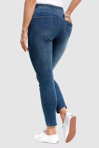 MIAMODA Regular Jeggings in Blue