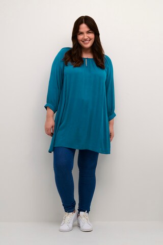 KAFFE CURVE Tunic 'Ami' in Blue