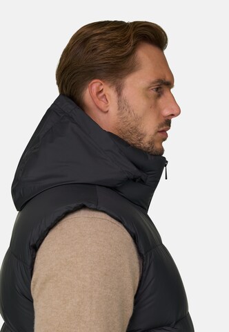 Boggi Milano Bodywarmer in Zwart: zijkant