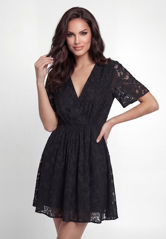 Robe 'Festive' faina en noir : devant