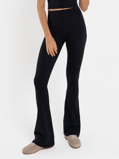 dayr Leggings 'Flared Leggings' en XS/Regular en noir, Vue avec produit