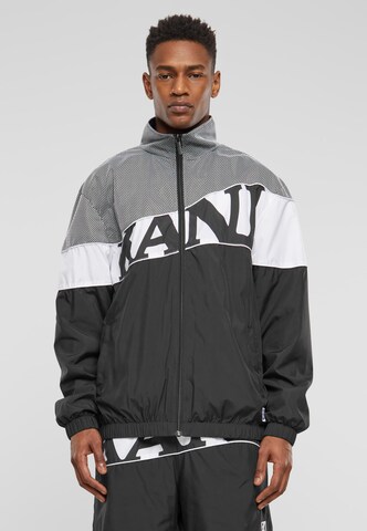 Karl Kani Between-Season Jacket 'KM242-011-2' in Grey: front