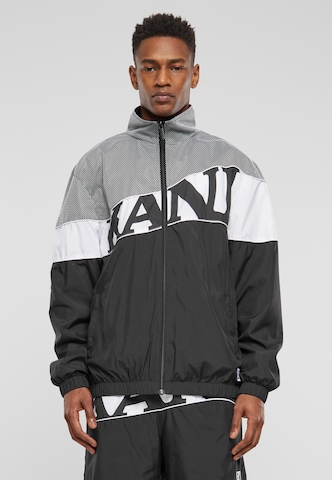 Karl Kani Between-Season Jacket 'KM242-011-2' in Grey: front