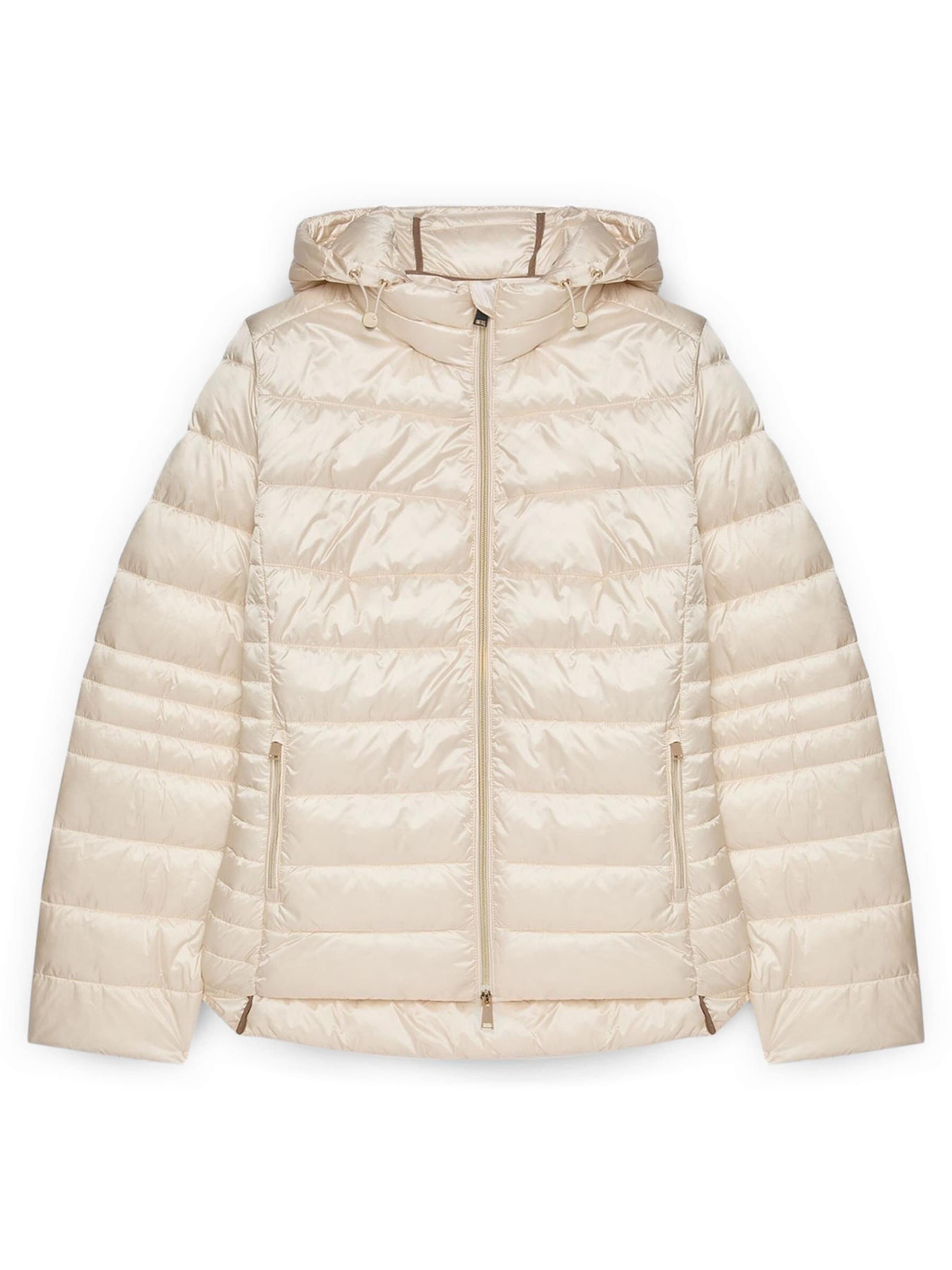 Fiorella Rubino Winterjas in Wit: voorkant