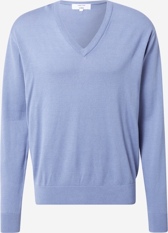 DAN FOX APPAREL Pullover 'Deniz' in Blau: predná strana