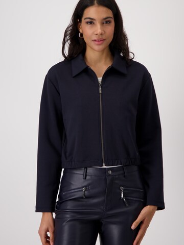 monari Between-Season Jacket in Blue: front