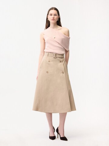 adl Skirt in Beige