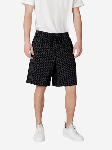 ARMANI EXCHANGE Sports trousers 'XM001227 AF11847' in Black: front