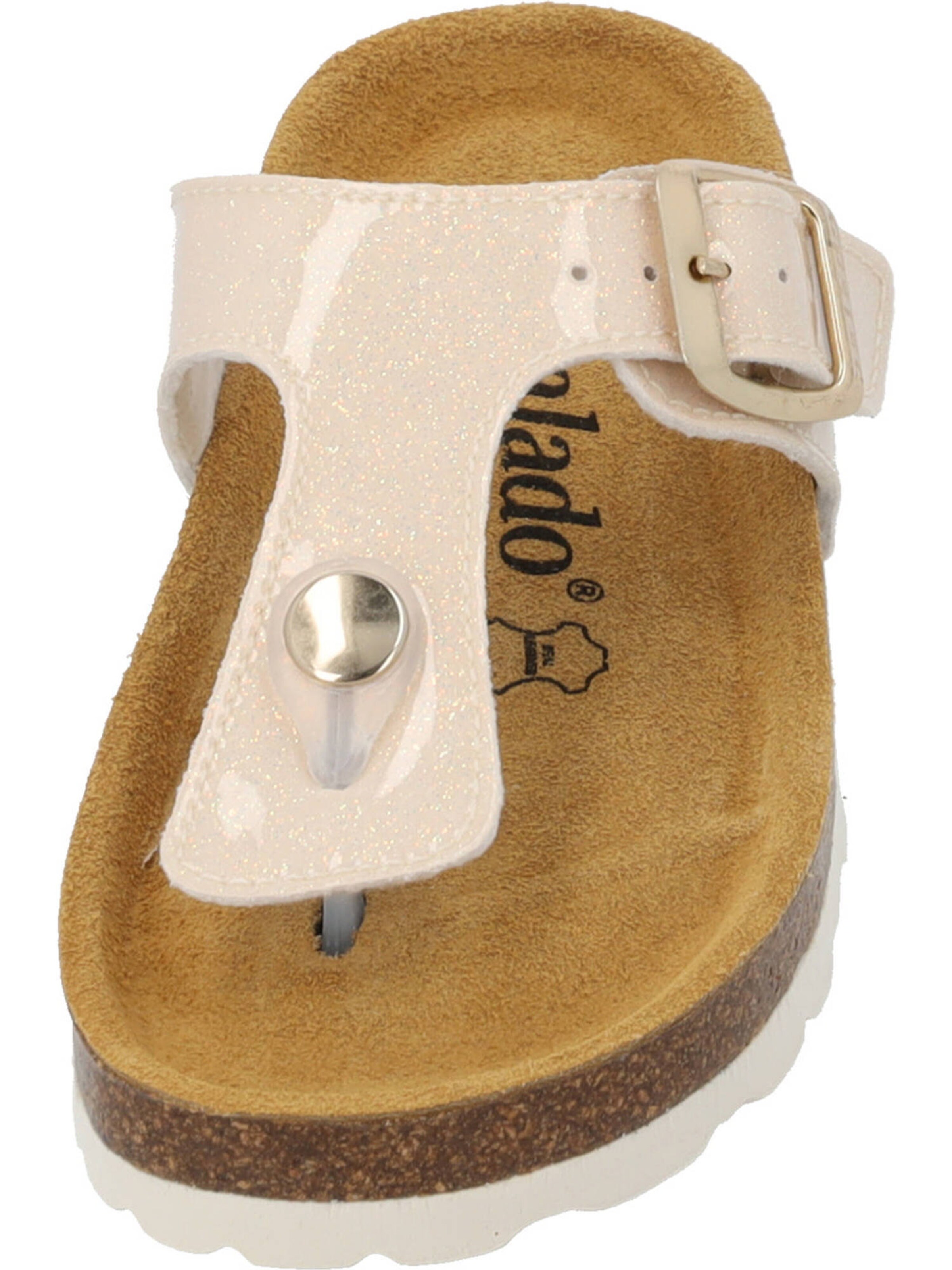 Palado Sandal 'Kos G Sparkle' in Beige