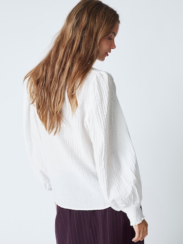 co'couture Pusero 'Shina' värissä valkoinen