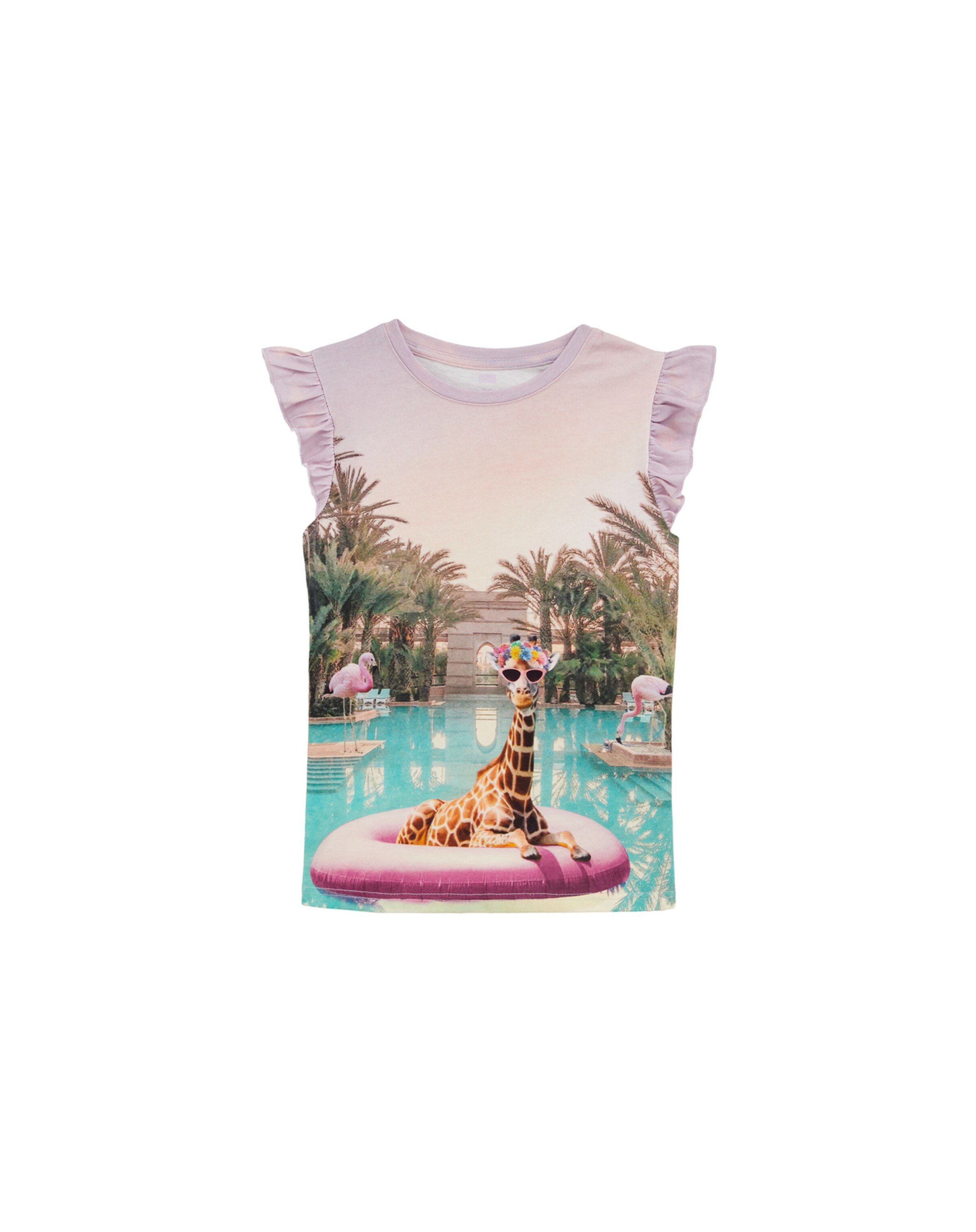 WE Fashion Toppi värissä lila: etupuoli