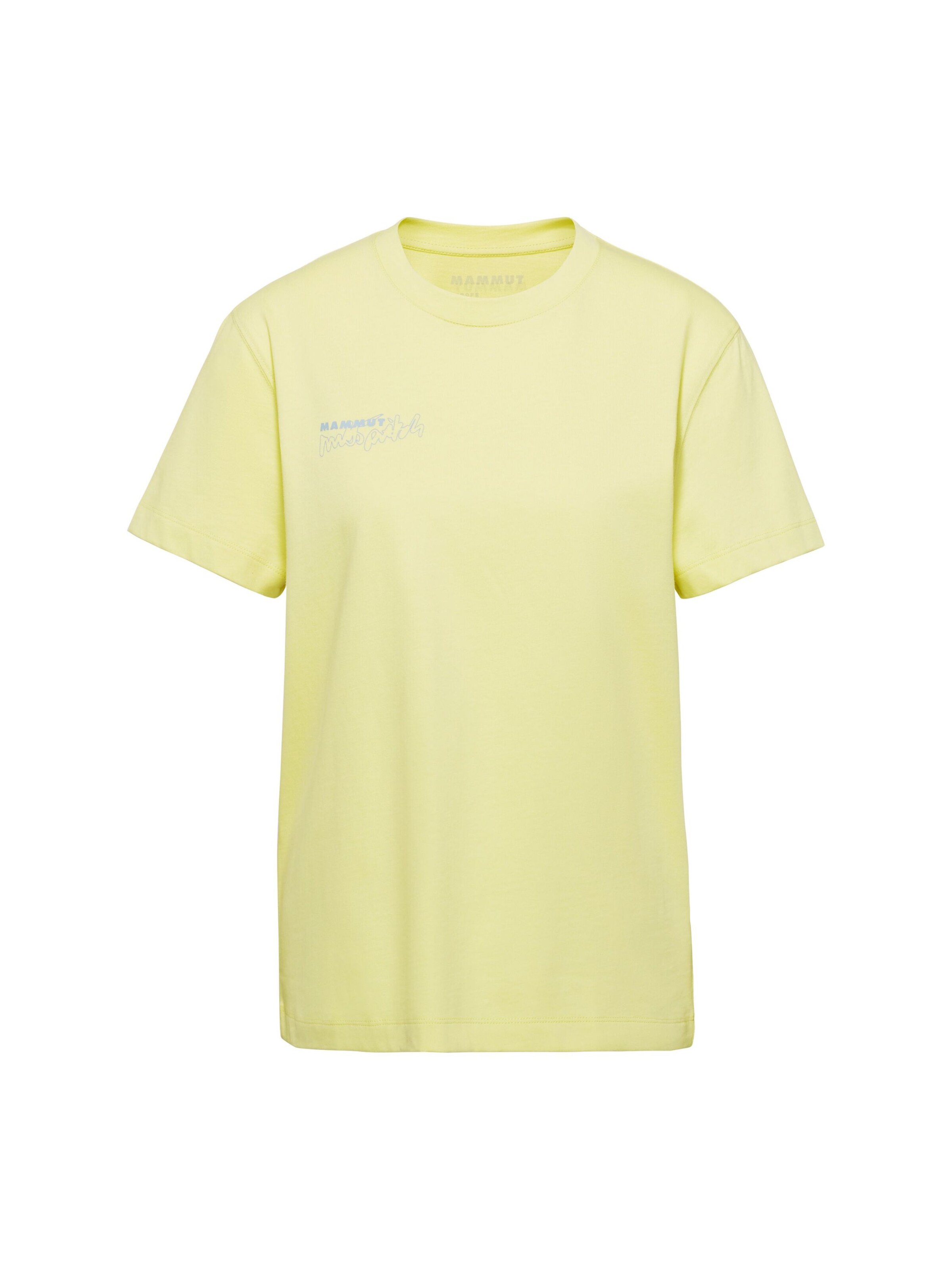 MAMMUT Performance Shirt in Yellow: front