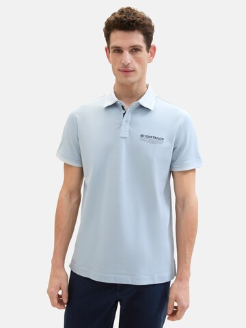 TOM TAILOR Poloshirt in Blau: predná strana