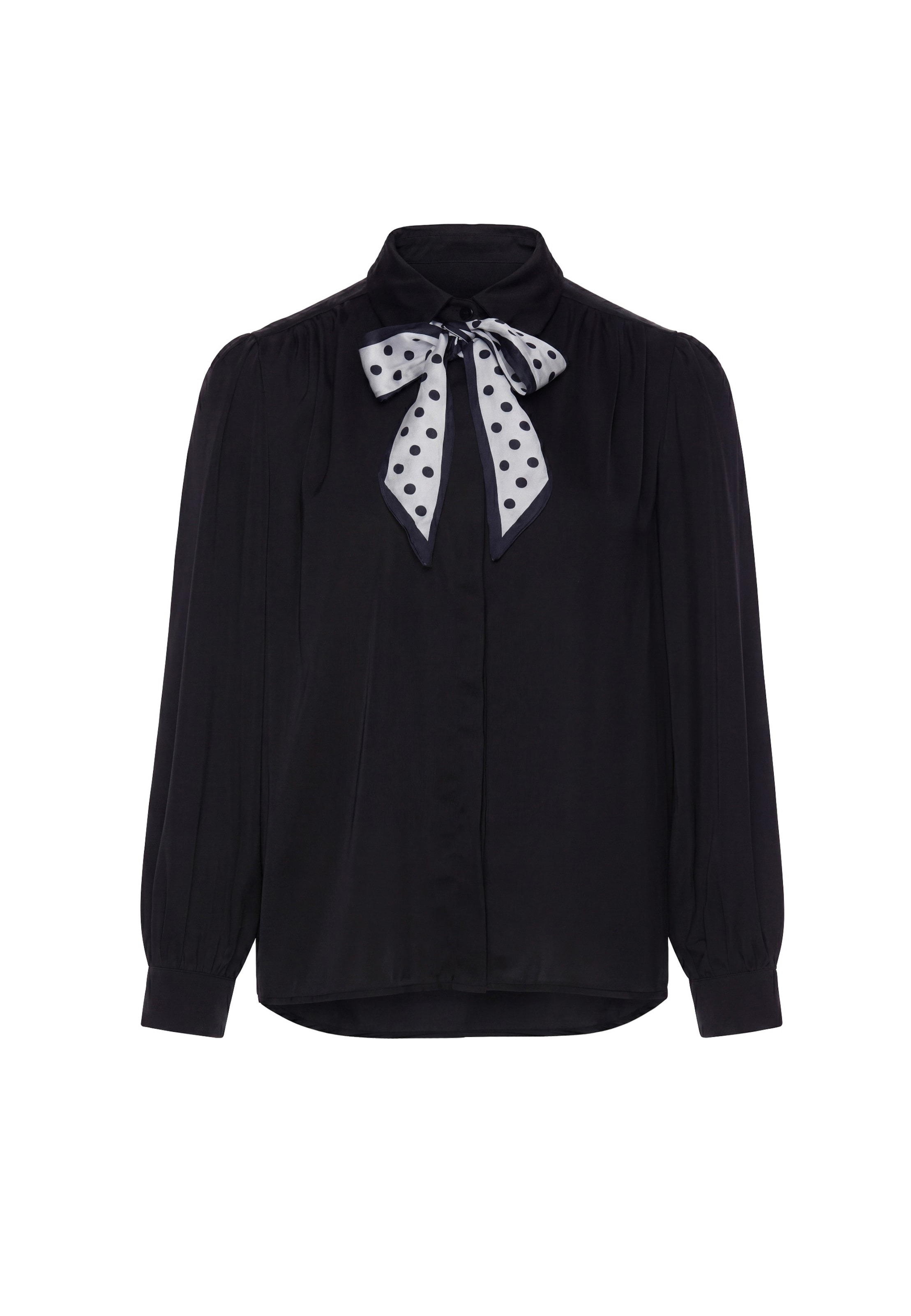 Chemisier usha BLACK LABEL en noir : devant