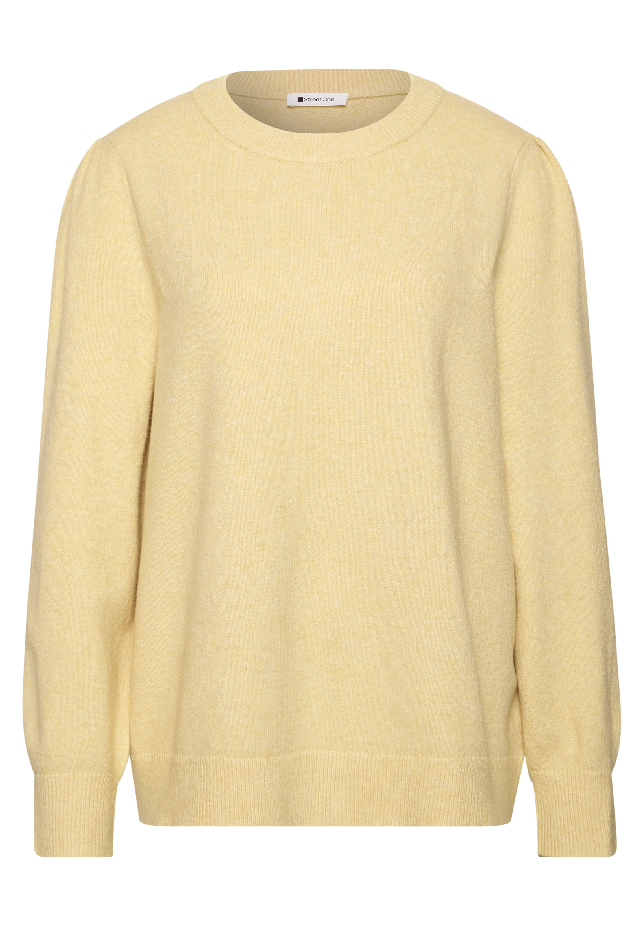 STREET ONE Sweater in Yellow: front