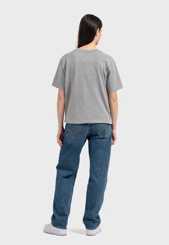 Oldskull Shirt 'Basic Oldskull 25' in Grey