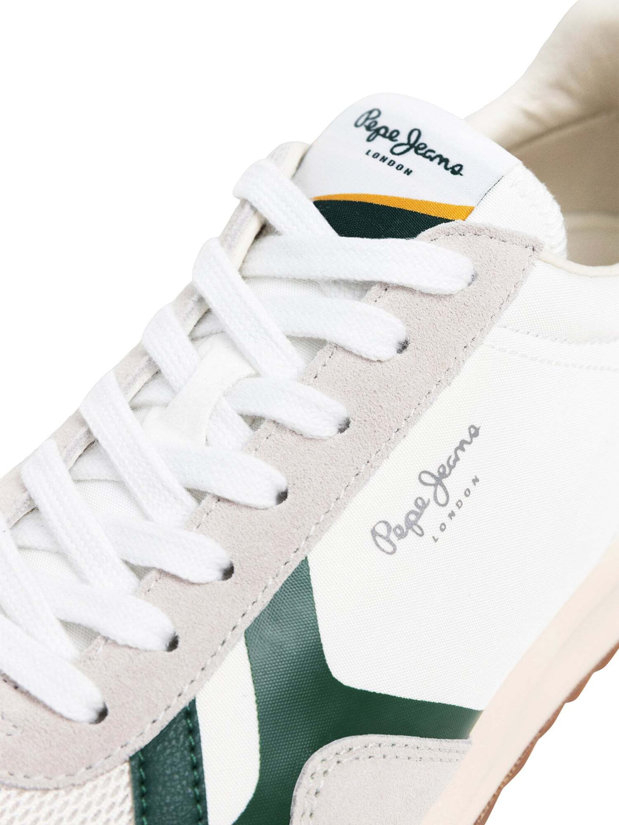 Pepe Jeans Platform trainers 'Marvin College' in White