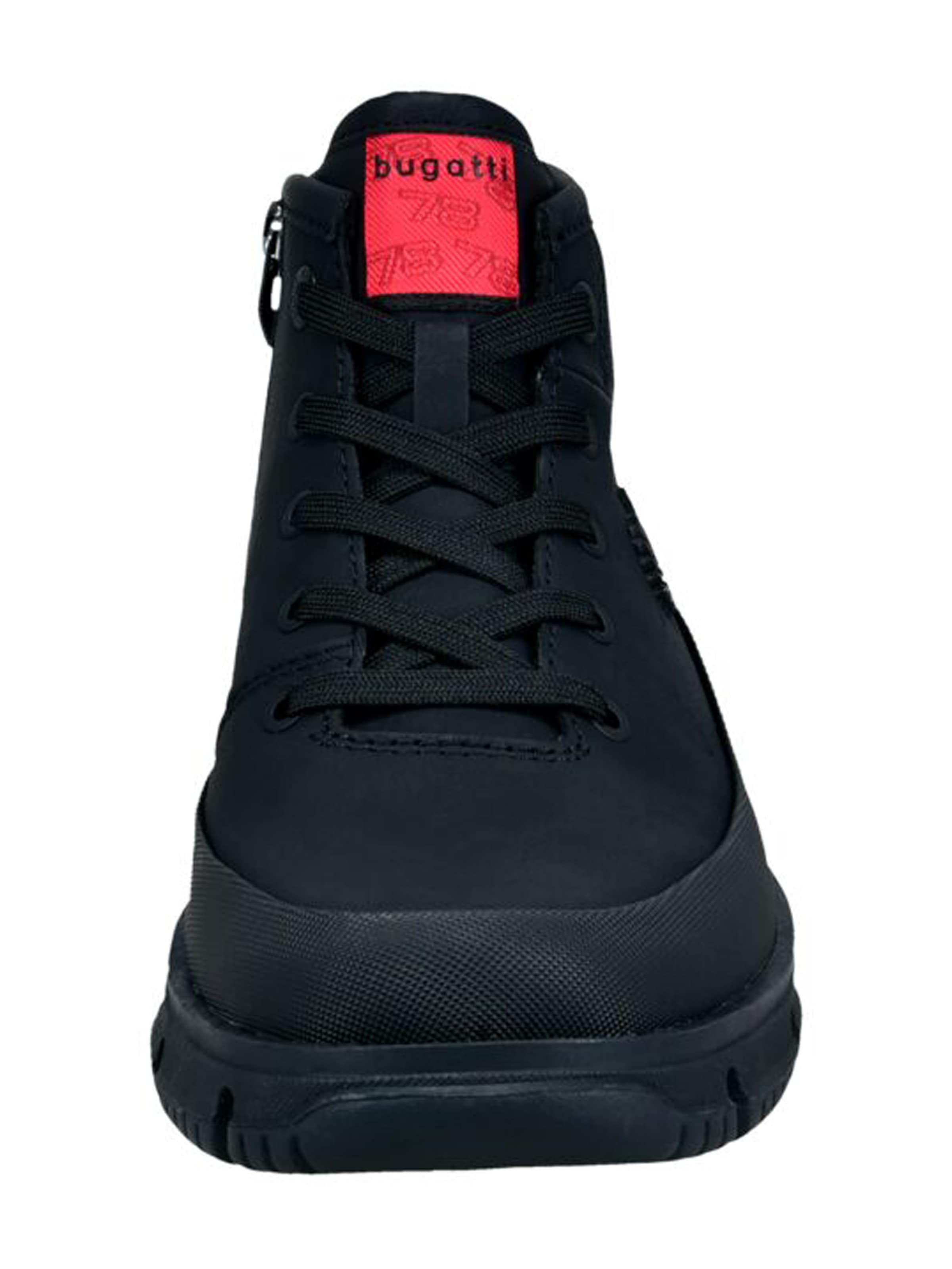 juoda bugatti Auliniai batai su raišteliais