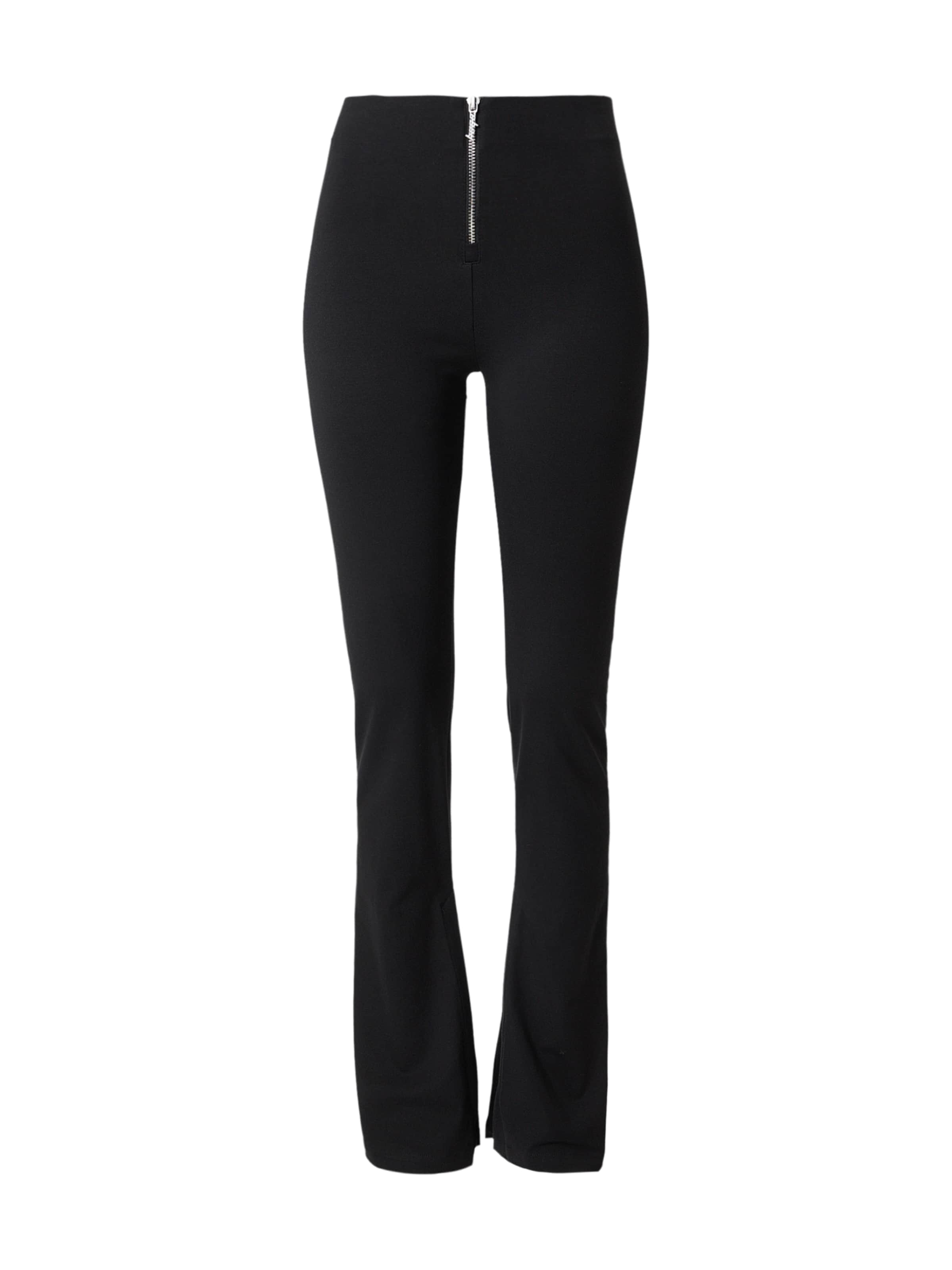 HUGO Расклешенный Штаны 'Nuflare' в Черный: спереди