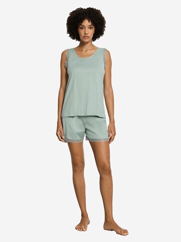Hanro Pyjama 'Inaya'‌‌‌‌ in Grün
