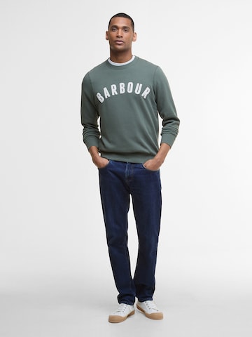 Barbour - Sweatshirt em verde