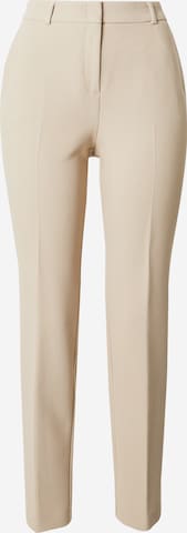 COMMA Pleated Pants in Beige: front