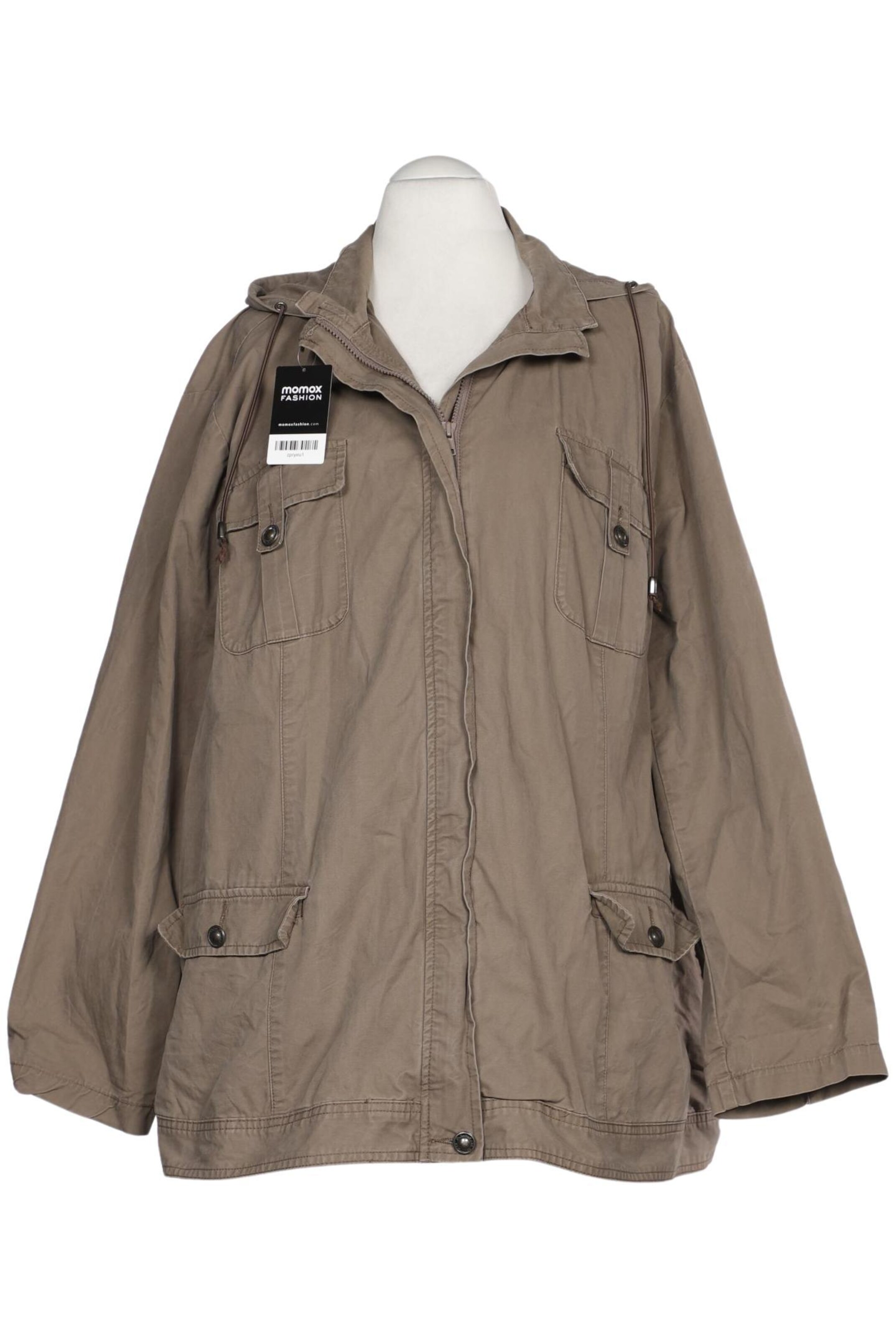 Ulla Popken Jacke 9XL in Beige: Vorderseite