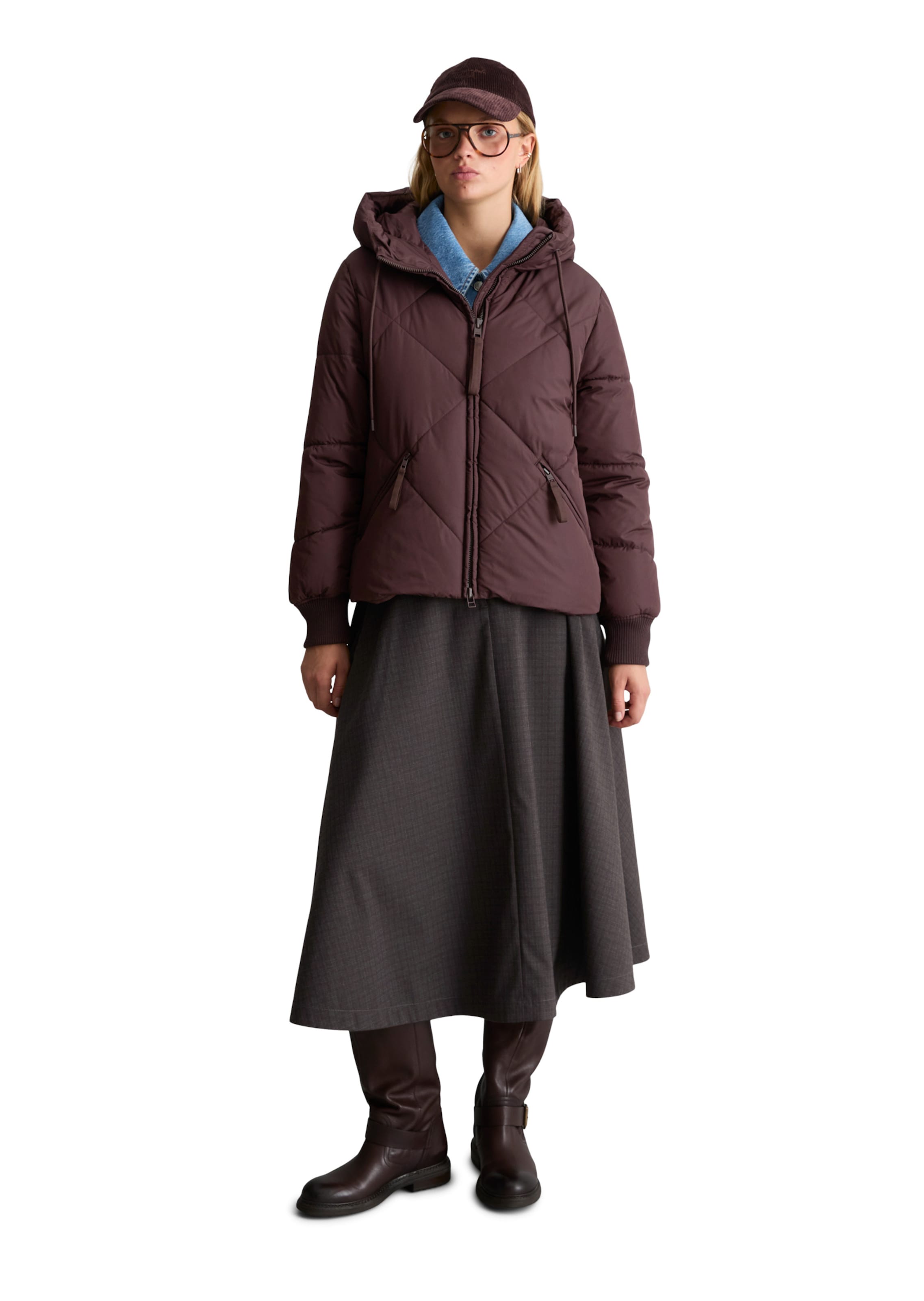 Veste mi-saison Marc O'Polo DENIM en marron