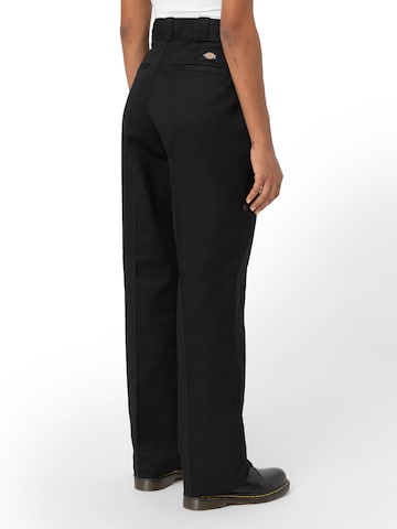 regular Pantaloni con piega frontale '874' di DICKIES in nero