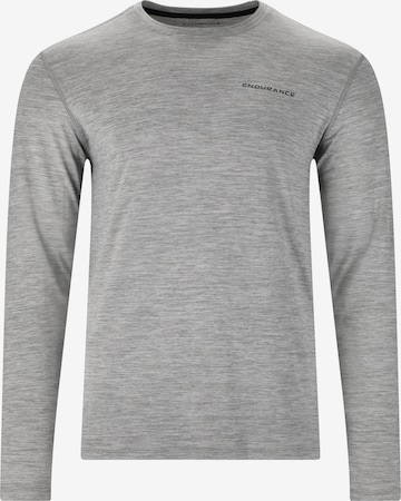 T-Shirt fonctionnel 'Abdon' ENDURANCE en gris : devant