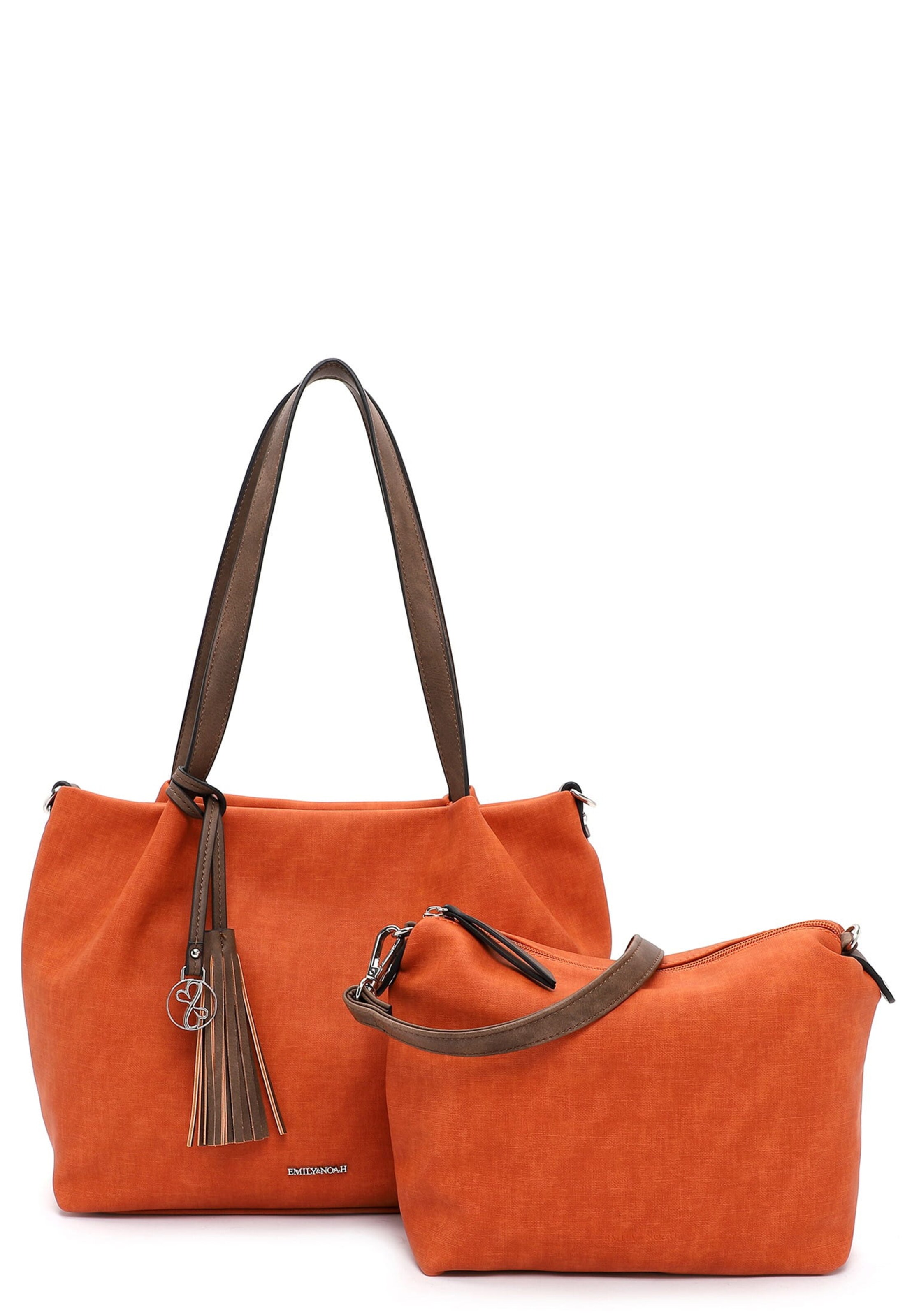 Emily & Noah Shopper 'Elke' in Orange
