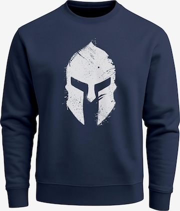 Neverless Sweatshirt 'Sparta 2' in Blue: front
