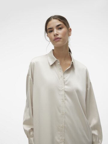 VERO MODA Blousejurk 'MERLE' in Beige: voorkant