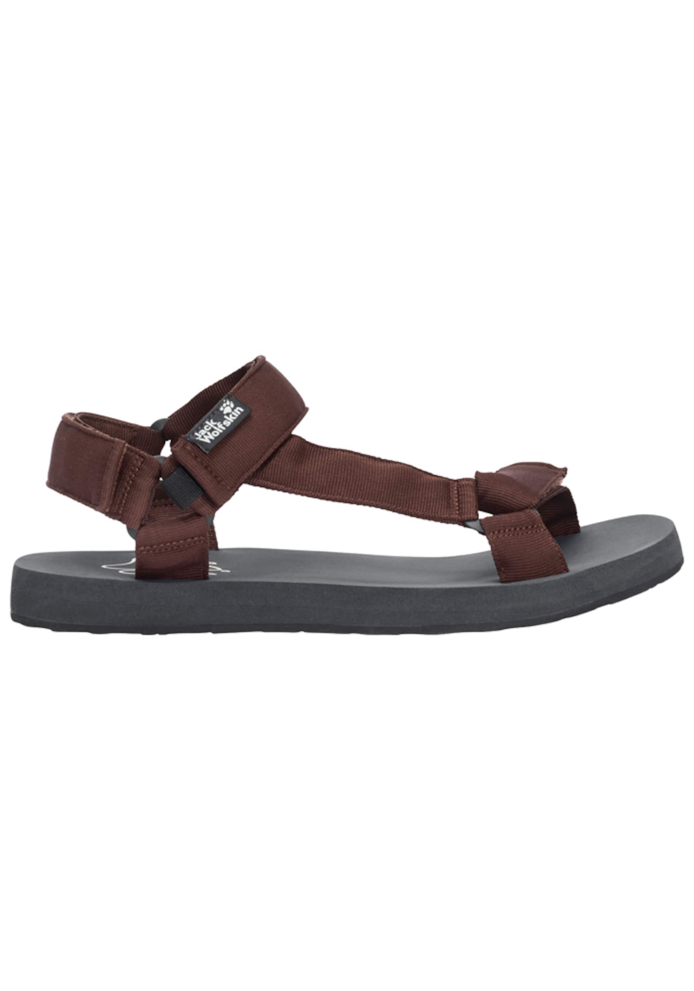 JACK WOLFSKIN Sandals in Red