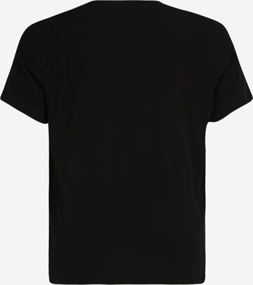T-Shirt 'NAVIGATOR' Jack & Jones Plus en noir