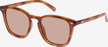 LE SPECS Sunglasses 'Big Deal' in Brown: front