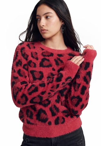 myMo ROCKS - Pullover 'Rock' em vermelho