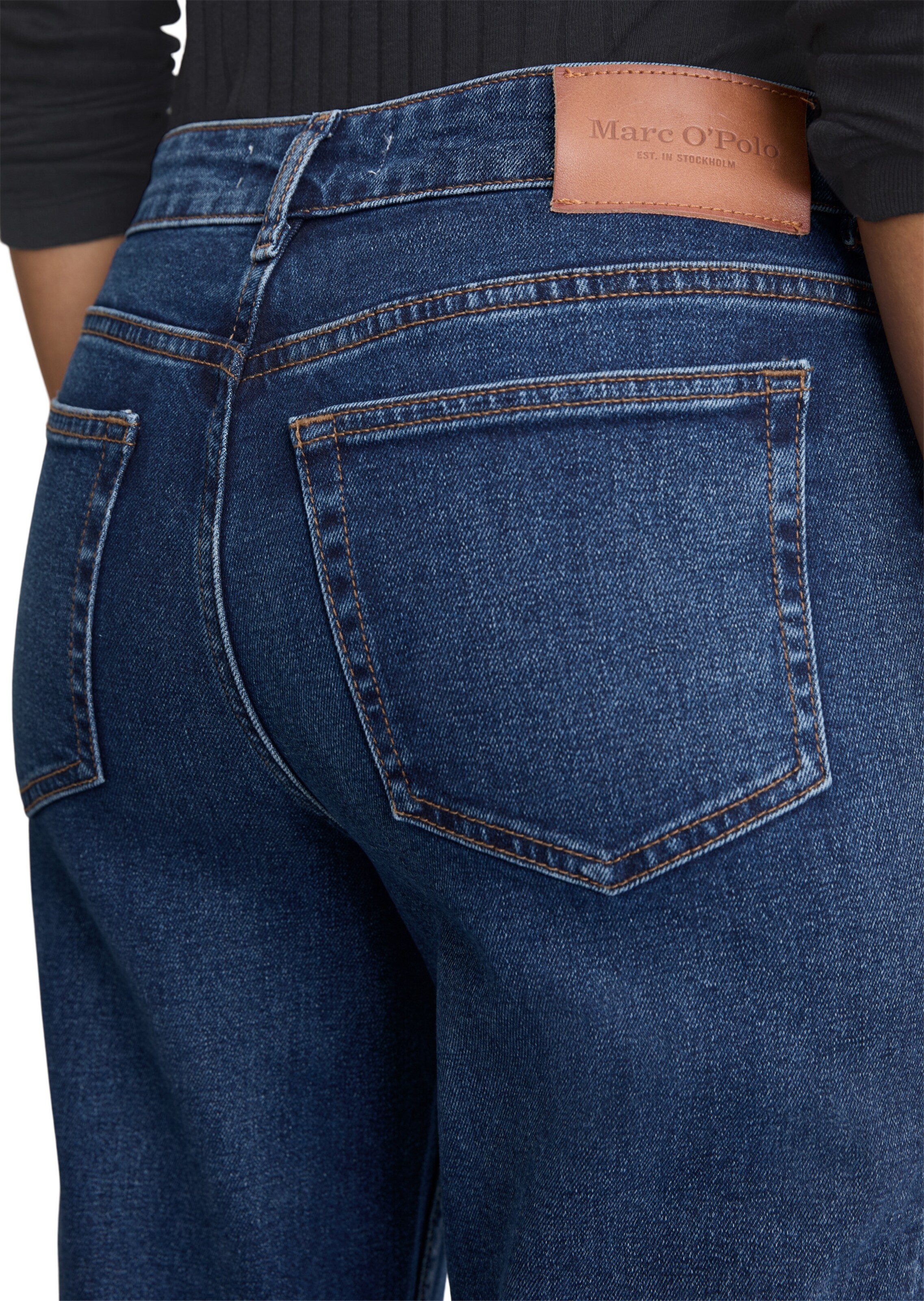 Marc O'Polo Flared Jeans in Blauw