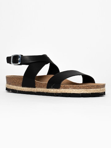 Bayton - Sandalias 'Karratha' en negro