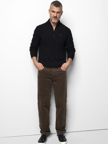 Loosefit Pantalon chino 'M5 Six 2-6599' MEYER en marron