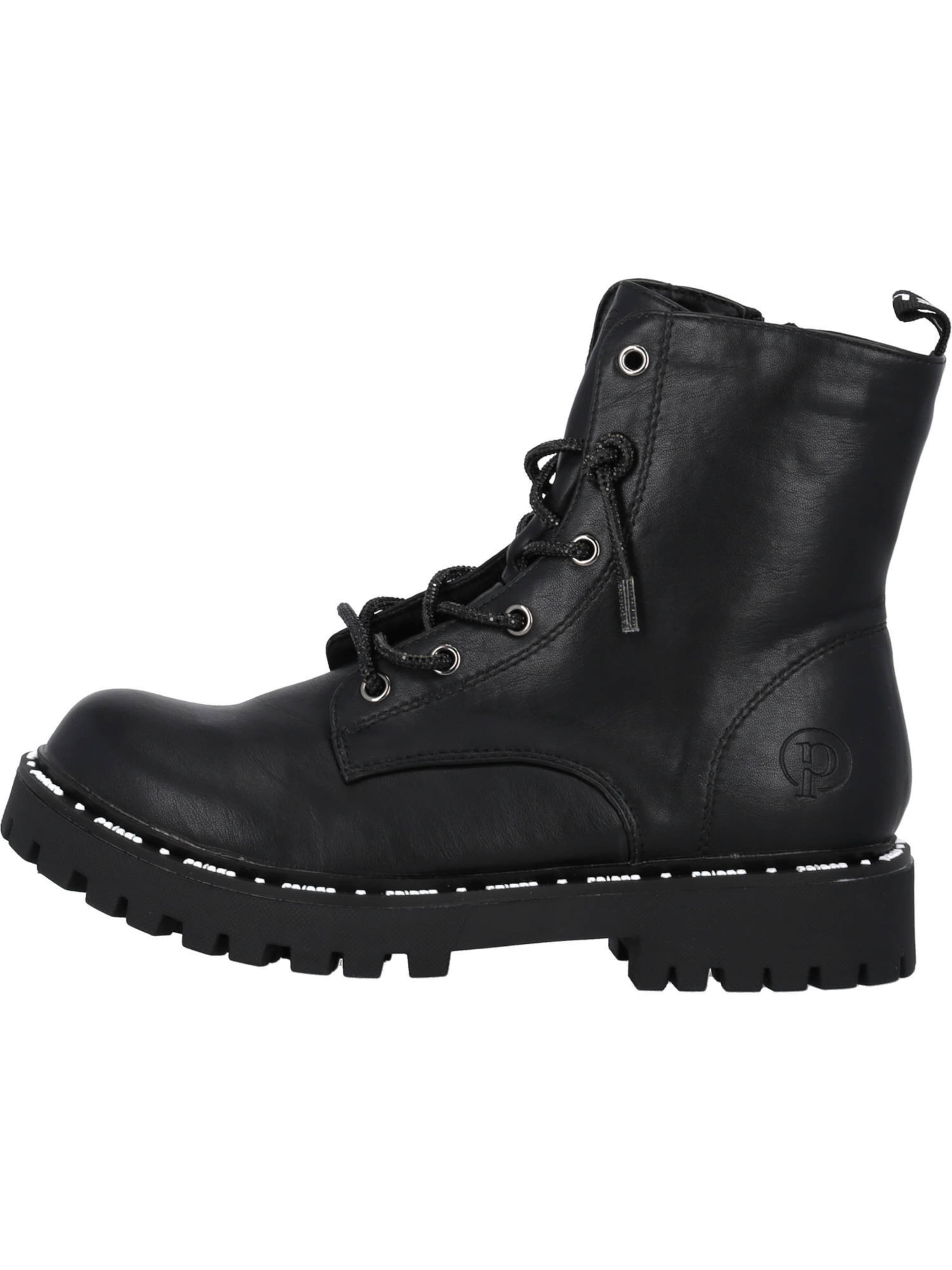 Stivale stringato 'Sideros Spark Love' di Palado in nero