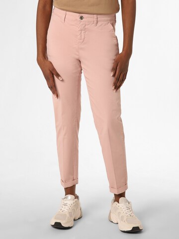 MAC Slimfit Hose 'Summer Spirit' in Pink: Vorderseite