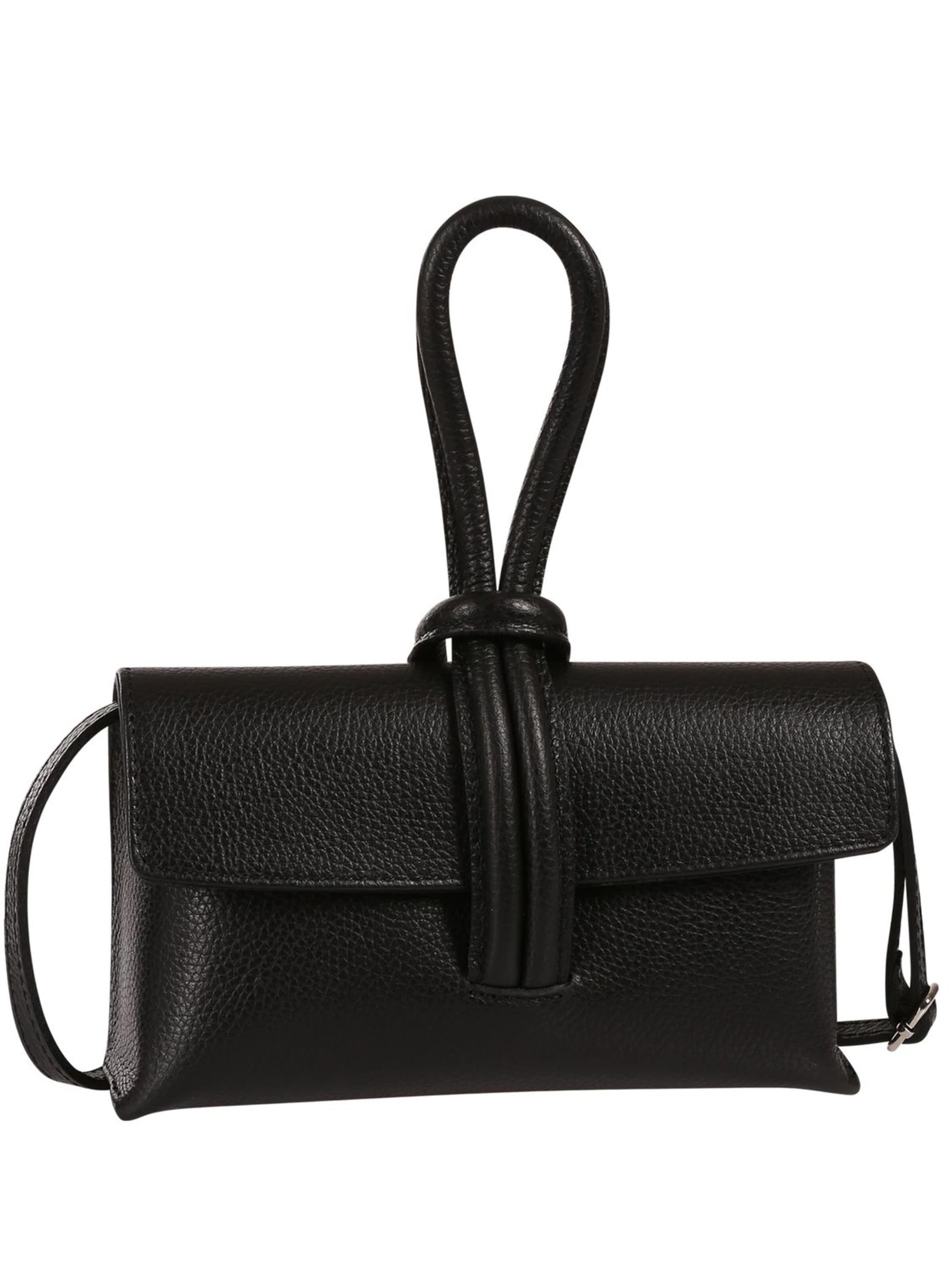 Toscanto Crossbody Bag in Black: front